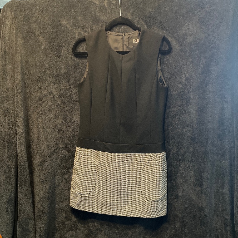 BEDO FEMME Lined Zip Dress